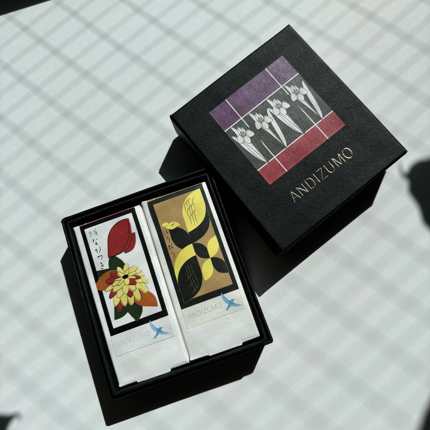 箱タイプ2本専用ギフトBOX(HANAFUDA)
