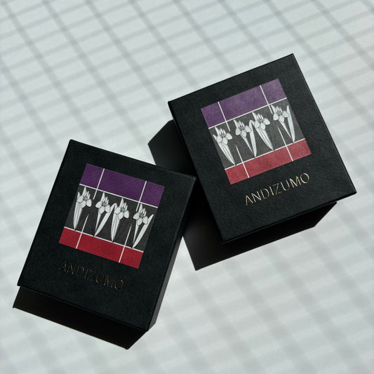 箱タイプ2本専用ギフトBOX(HANAFUDA)